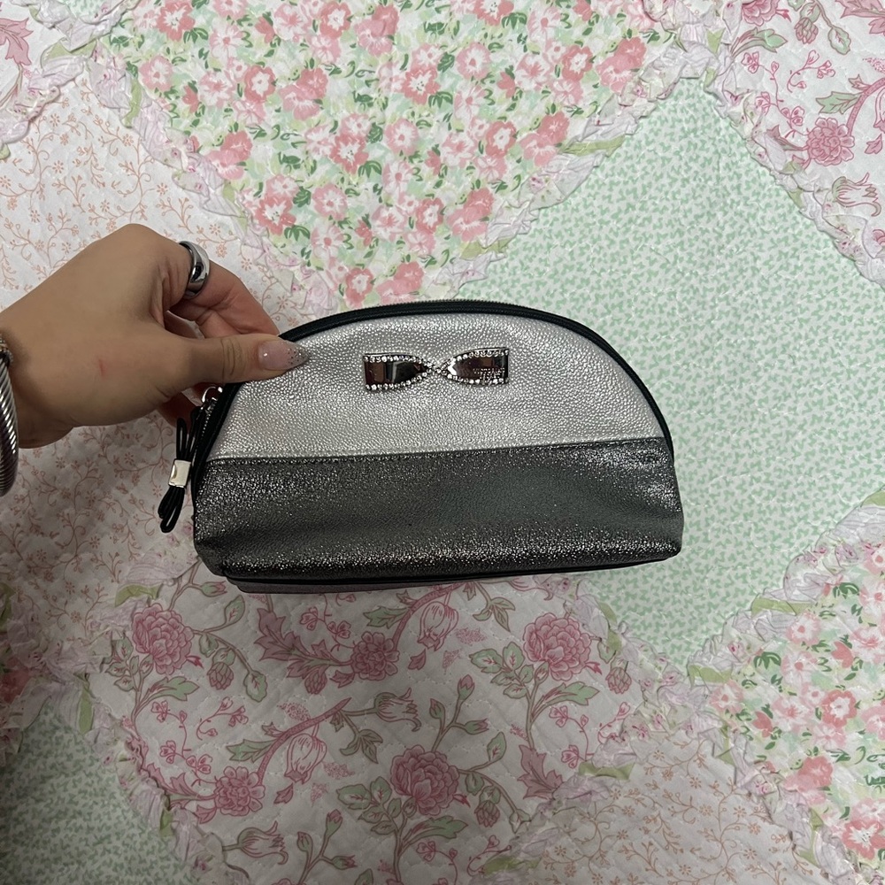 Vintage Victoria’s Secret Two-Tone Makeup Bag